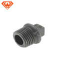 black malleable iron pipe fittings plug